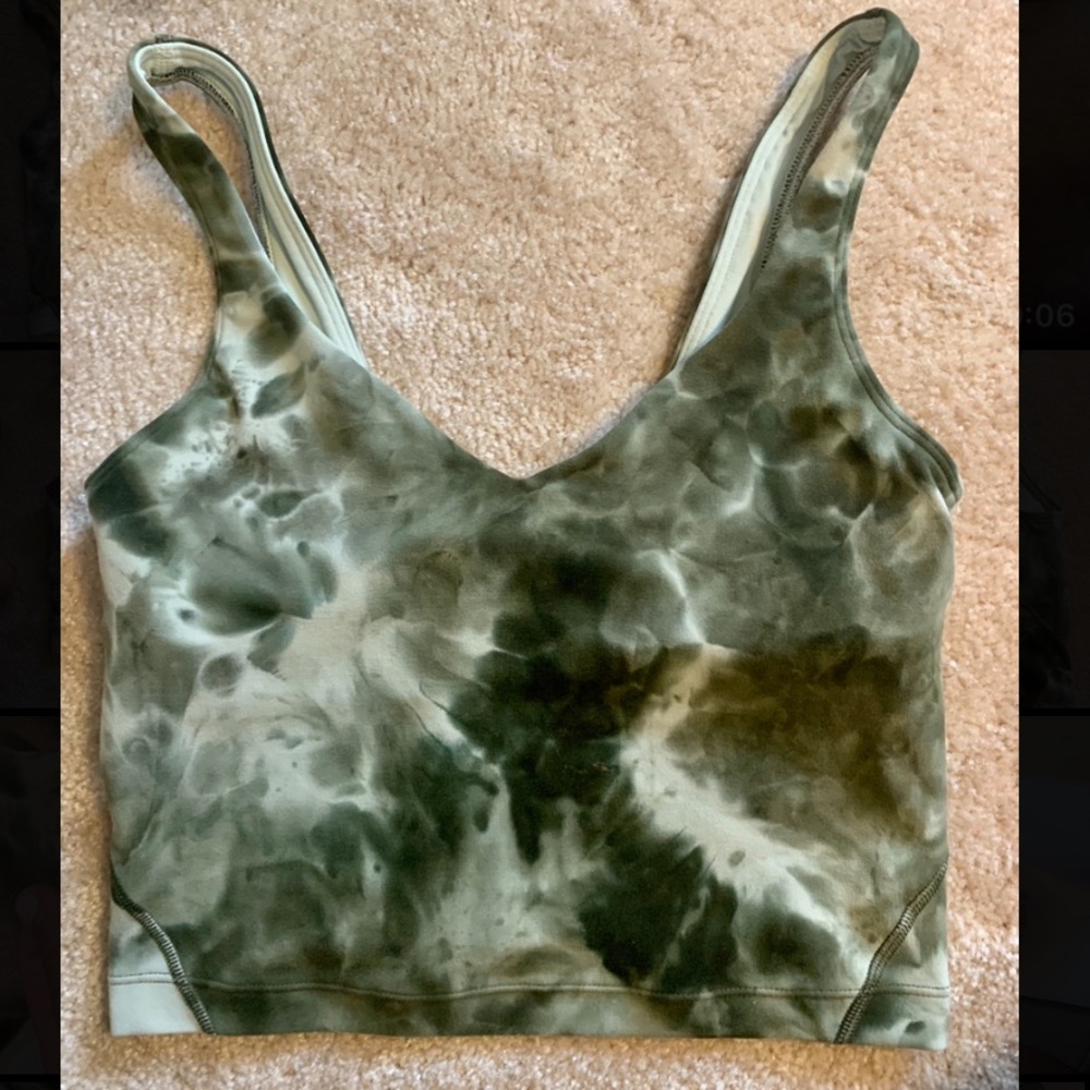 Lululemon Align Tank Diamond Dye Sage Green